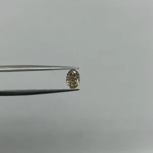 1 Carat Oval Fancy Brown Yellow VS1 Natural Diamond