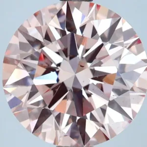 2.89 Carat Round Fancy Intense Pink VS1 Lab Diamond