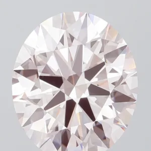 6.74 Carat Round Fancy Pink VS1 Lab Diamond