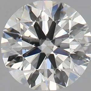 0.7 Carat Round H SI2 Natural Diamond