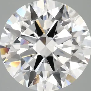 5.08 Carat Round E VVS2 Lab Diamond