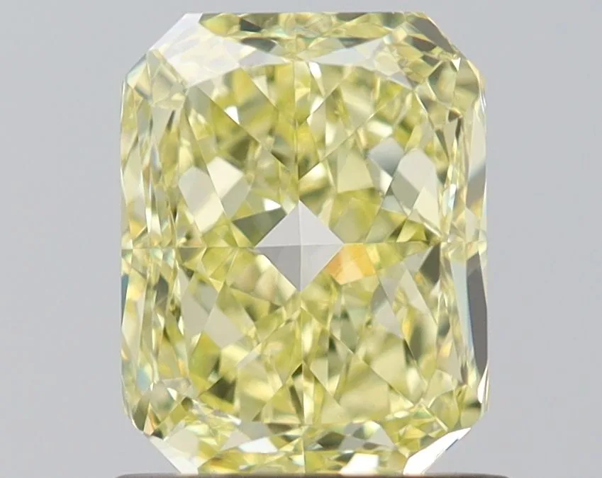 1 Carat Radiant Fancy Intense Yellow VS2 Natural Diamond 1 1 Carat Radiant Fancy Intense Yellow VS2 Natural Diamond