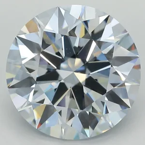 5.48 Carat Round Fancy Blue VS2 Lab Diamond