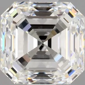 1.02 Carat F VVS2 ASSCHER Diamond