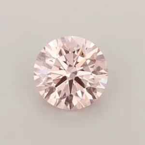 0.7 Carat Round Fancy Intense Pink VS1 Lab Diamond