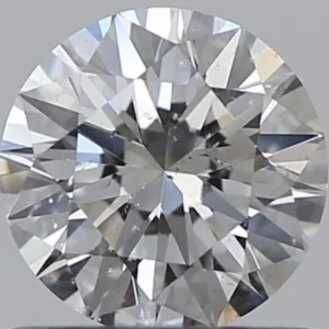 0.7 Carat Round F SI2 Natural Diamond