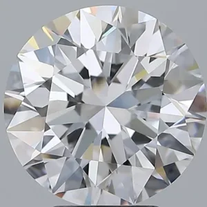 4.21 Carat D VVS2 ROUND Diamond