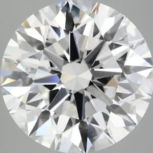 5.09 Carat Round E VVS2 Lab Diamond