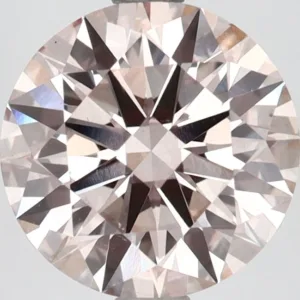 2.53 Carat Round Light Pink VS2 Lab Diamond