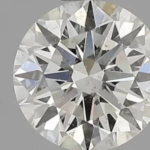 0.9 Carat Round K SI2 Natural Diamond