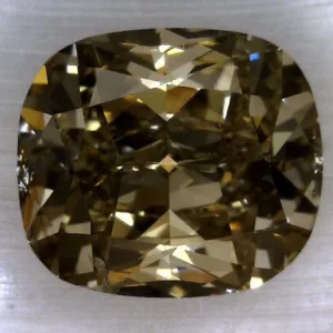 1.11 Carat Cushion Modified Fancy Brown SI2 Natural Diamond