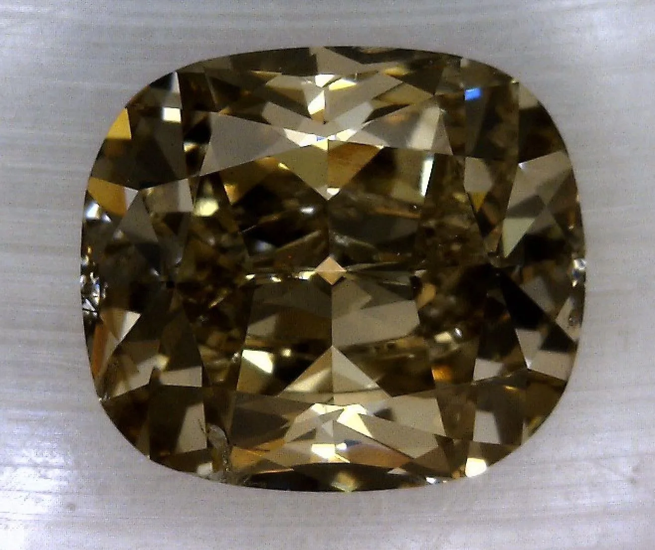 1.11 Carat Cushion Modified Fancy Brown SI2 Natural Diamond 1 1.11 Carat Cushion Modified Fancy Brown SI2 Natural Diamond