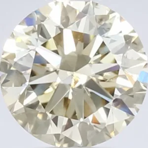 0.51 Carat Round Fancy Light Brown Natural Diamond
