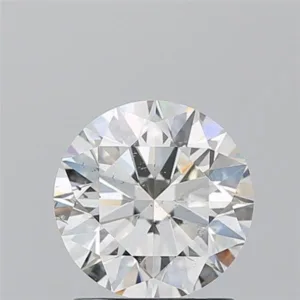 1.5 Carat Round I SI2 Natural Diamond