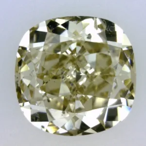 1.31 Carat Cushion Brilliant Fancy Orange Brown SI2 Natural Diamond