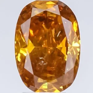 0.36 Carat Oval Fancy Deep Brown Natural Diamond