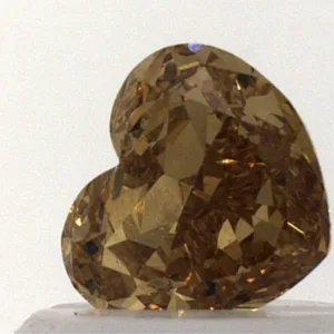 0.61 Carat Heart Fancy Deep Pink VS2 Natural Diamond
