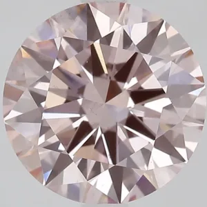 3.0 Carat Fancy Intense Pink VS2 ROUND Lab Diamond