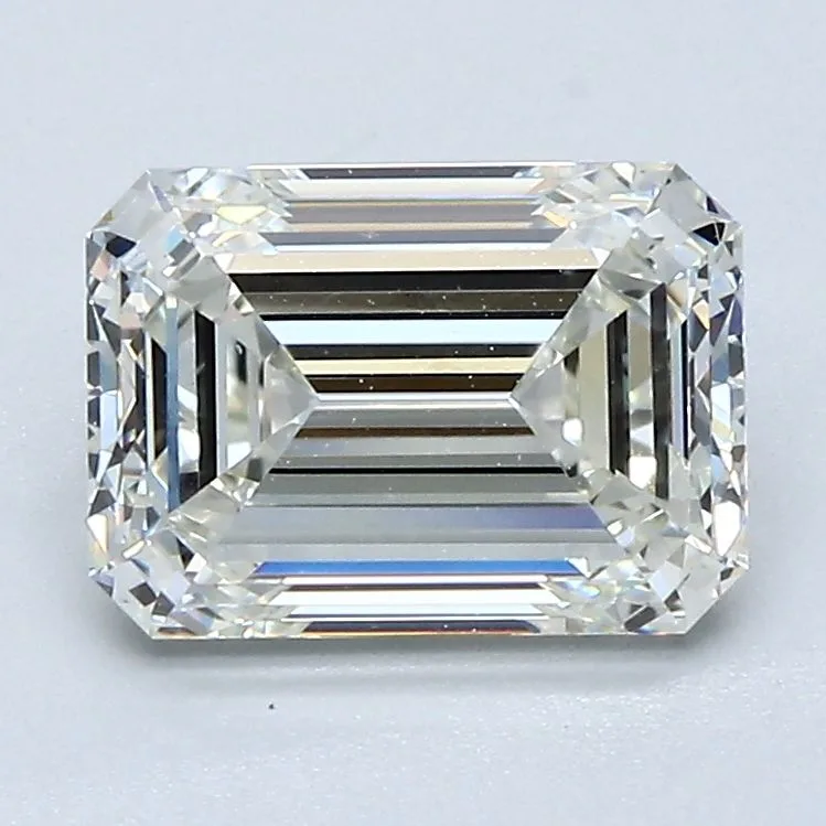 2.01 Carat J VVS2 EMERALD Diamond