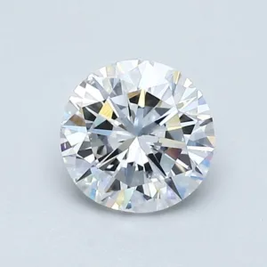 0.76 Carat Round D SI2 Natural Diamond