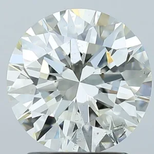 2.01 Carat Round K SI2 Natural Diamond
