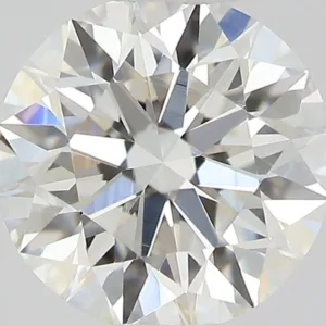 0.52 Carat Round H VVS1 Natural Diamond