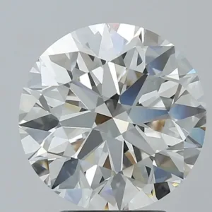 3.7 Carat Round K VVS2 Natural Diamond