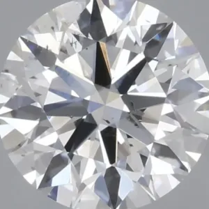 0.55 Carat Round F SI1 Natural Diamond