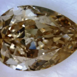 3 Carat Pear Fancy Brown Natural Diamond