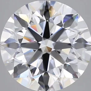 5.04 Carat Round E VVS2 Lab Diamond