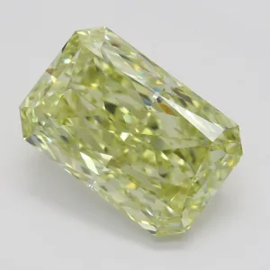 2.33 Carat Radiant Fancy Yellow VS1 Natural Diamond