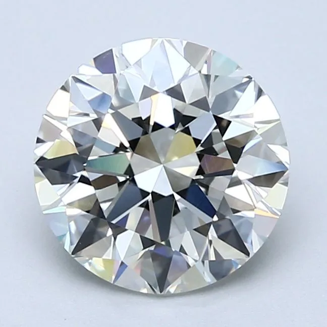 2.58 Carat J VS1 ROUND Diamond