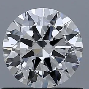 0.74 Carat Round H IF Natural Diamond