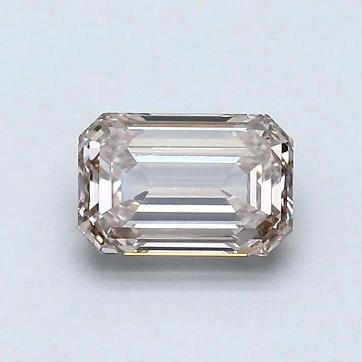 0.61 Carat Emerald Fancy Deep Pink VS2 Natural Diamond 1 0.61 Carat Emerald Fancy Deep Pink VS2 Natural Diamond