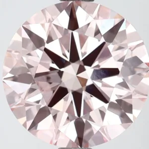 2.66 Carat Round Fancy Intense Pink VS2 Lab Diamond
