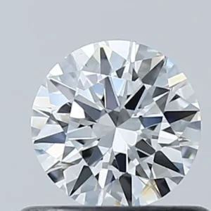 0.5 Carat Round D VS2 Natural Diamond