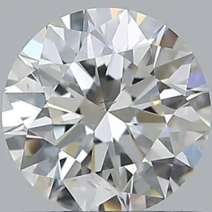 0.71 Carat Round H SI1 Natural Diamond