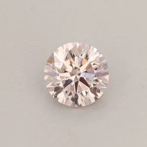 0.32 Carat Round Fancy Pink VS1 Lab Diamond