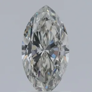 1 Carat Marquise Light Gray VS2 Natural Diamond