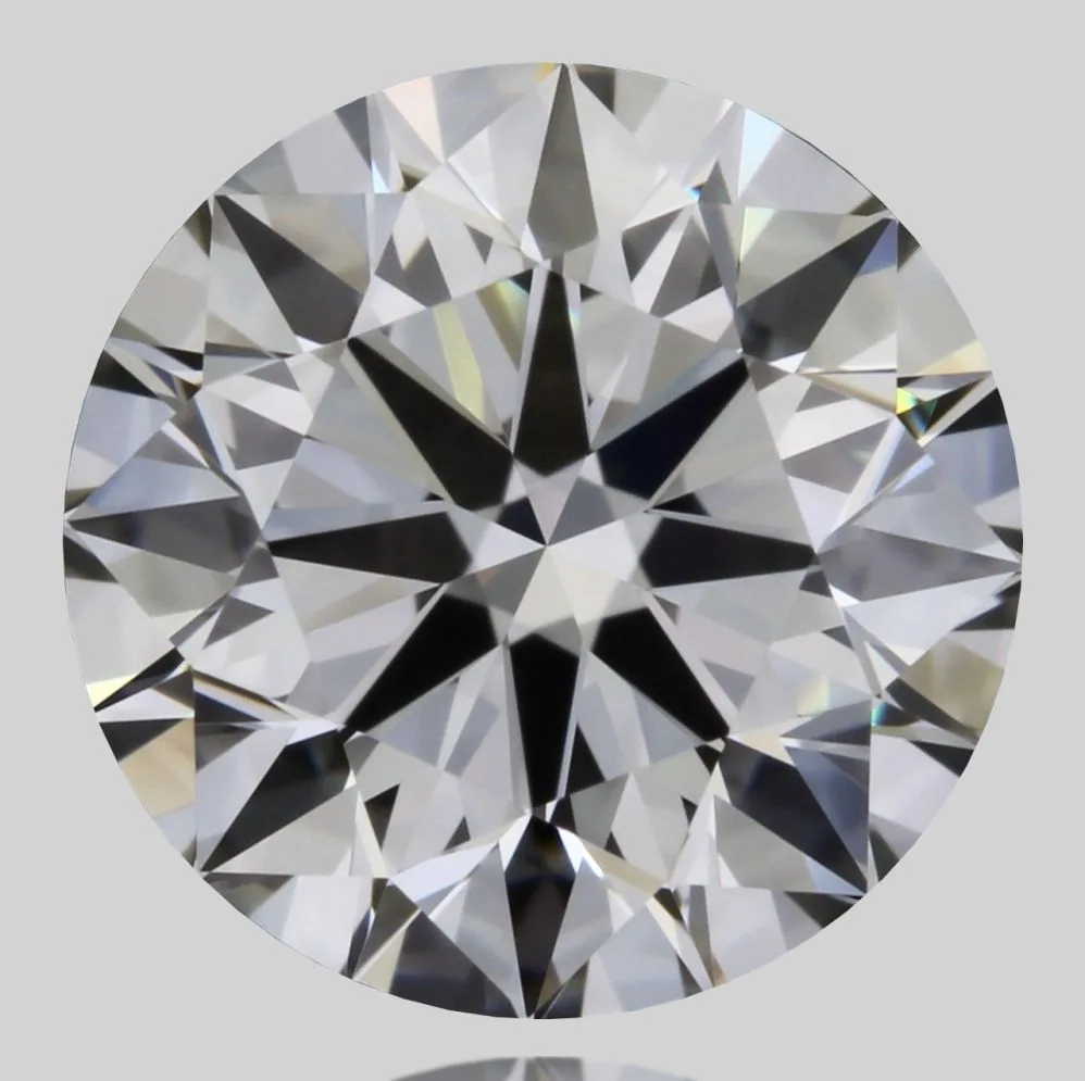 0.9 Carat Round E VVS1 Natural Diamond