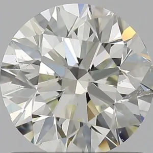0.9 Carat Round K SI1 Natural Diamond