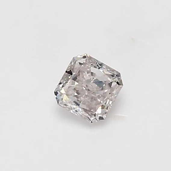 0.32 Carat Radiant Very Light Pink SI1 Natural Diamond