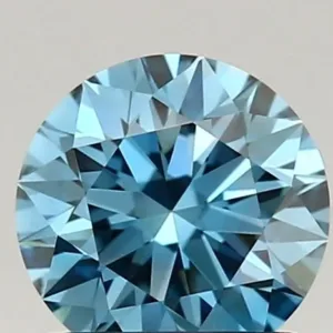 1.03 Carat Fancy Vivid Blue VS1 ROUND Lab Diamond