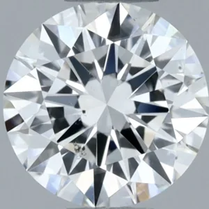 0.6 Carat Round F SI2 Natural Diamond
