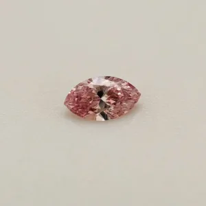 0.17 Carat Marquise Fancy Intense Pink SI2 Natural Diamond