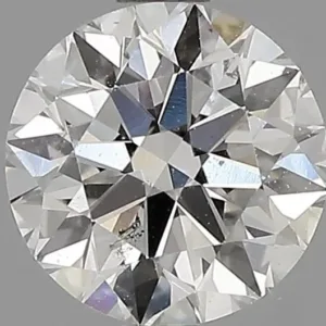 1 Carat Round H SI1 Natural Diamond