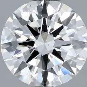 0.6 Carat Round F SI1 Natural Diamond