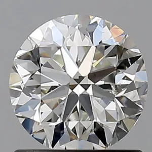 0.9 Carat Round H SI1 Natural Diamond
