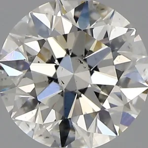 1 Carat Round H SI1 Natural Diamond
