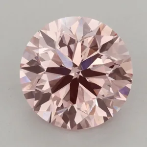 3.15 Carat Round Fancy Vivid Pink VS2 Lab Diamond